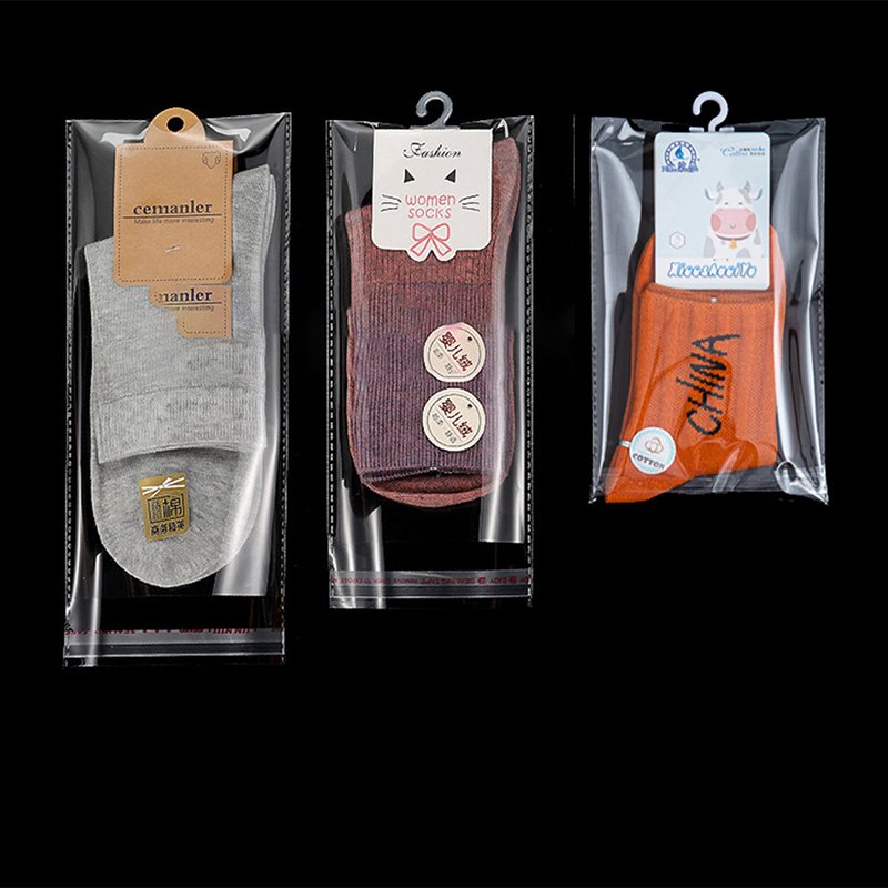 Best Plastic Transparent Clear Self Adhesive Stocking Bag Opp Poly Plastic Cellophane Packaging Opp Bag