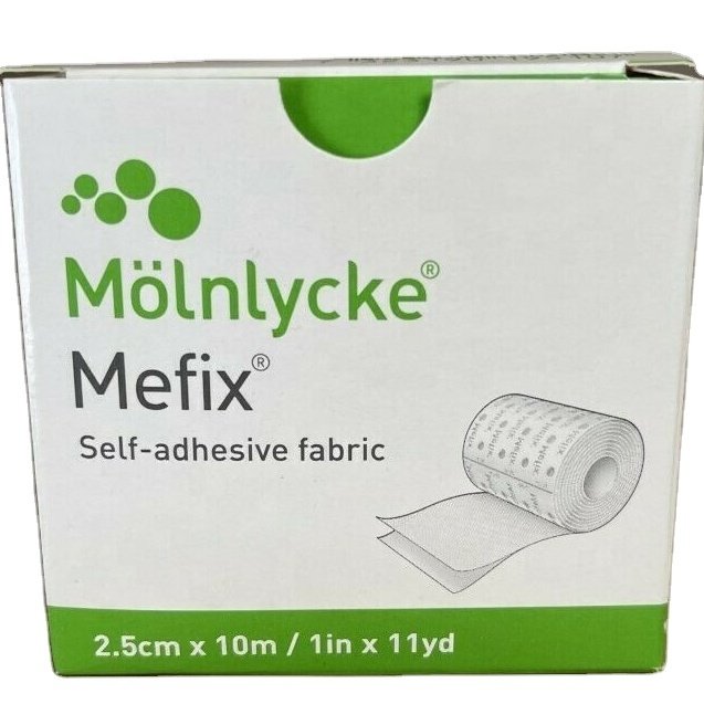 Mefix Dressing Tape 2.5cm x 10m Self Adhesive Non Woven Fabric Dressing Tape And Wound Dressing Tape