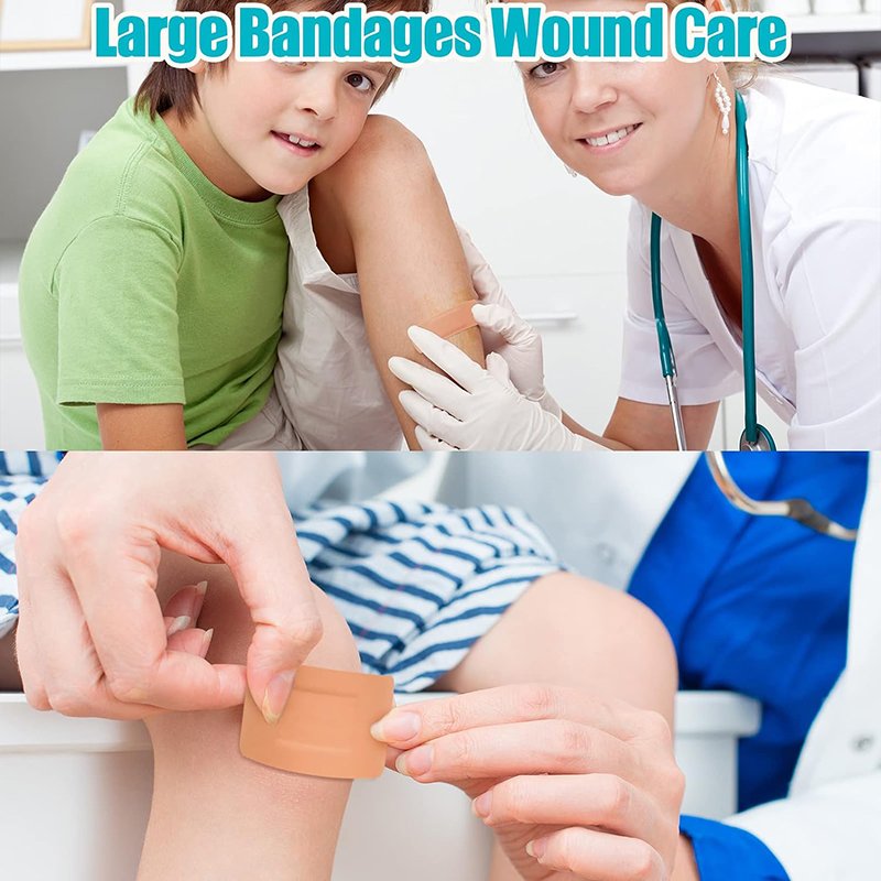 Variety Bandages Pack Assorted Sizes Band aid Fingertip Waterproof Breathable Adhesive Bulk Wound Plaster