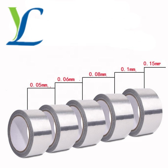 Hot Sale Factory Wholesale Aluminum Foil Adhesive Tape Conductive Adhesive Aluminum Foil Tape