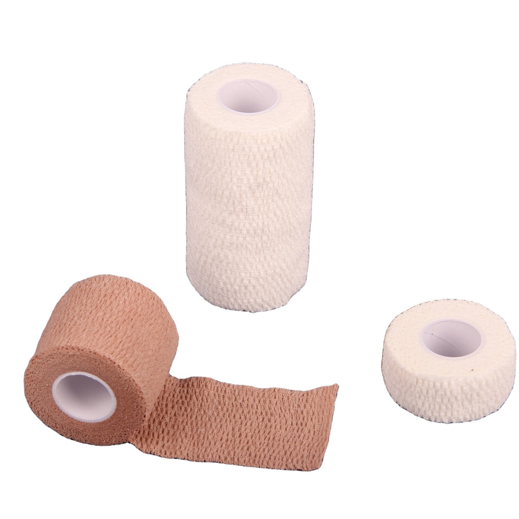 Cohesive elastic bandage , self adhesive bandage , colored bandage , 5cm x 4.5m