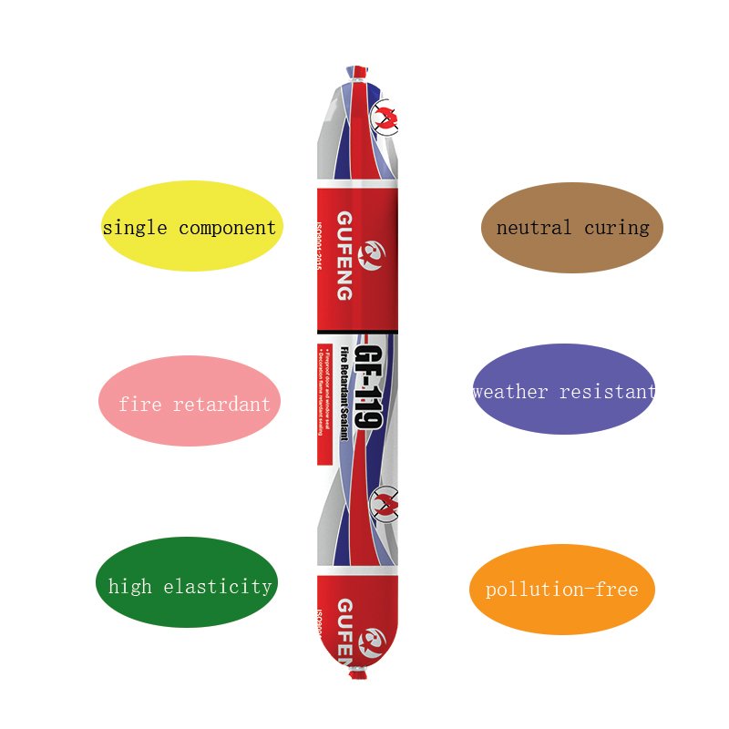 Adhesives Sealants Resilient Fireproof High Temperature Sealant And Adhesive