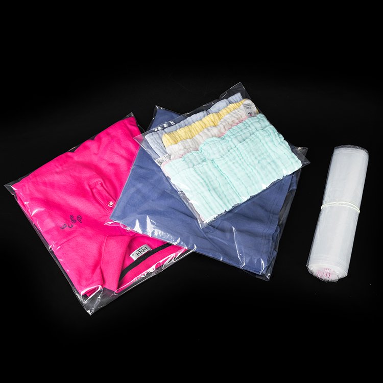 2022 Custom Printing Transparent Self Adhesive Food Poly Packing BOPP Pe Opp Plastic Bag For Clothing T-Shirt Candy Bread
