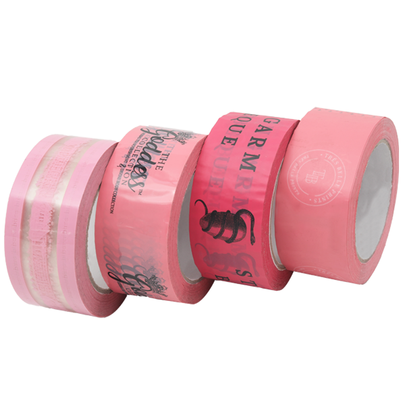 Colored Parcel Plastic Transparent Tape Strong Adhesive Acrylic Polypropylene Bopp Tape Custom Tape For Packaging