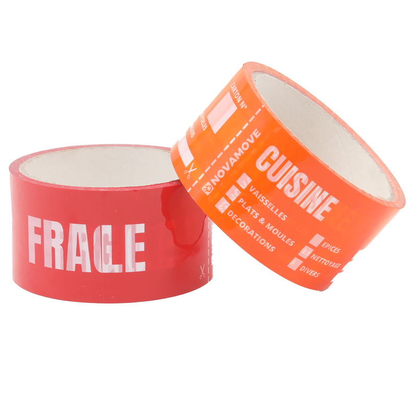 Colored Parcel Plastic Transparent Tape Strong Adhesive Acrylic Polypropylene Bopp Tape Custom Tape For Packaging