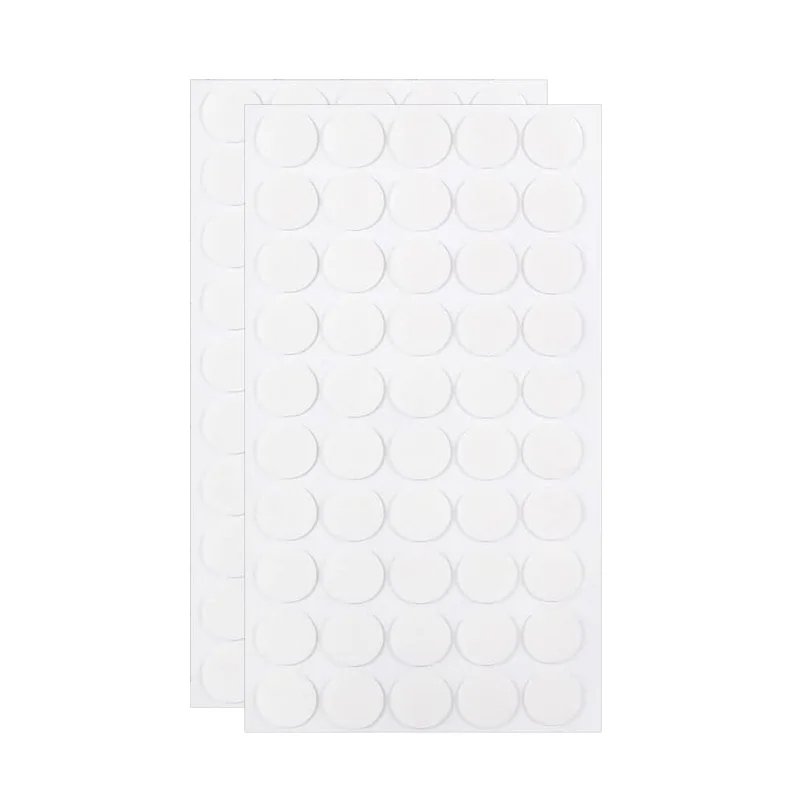 Transparent Acrylic Sticky Double-sided Tape Adhesive Nano Traceless Removable Round Double-sided Adhesive Pad