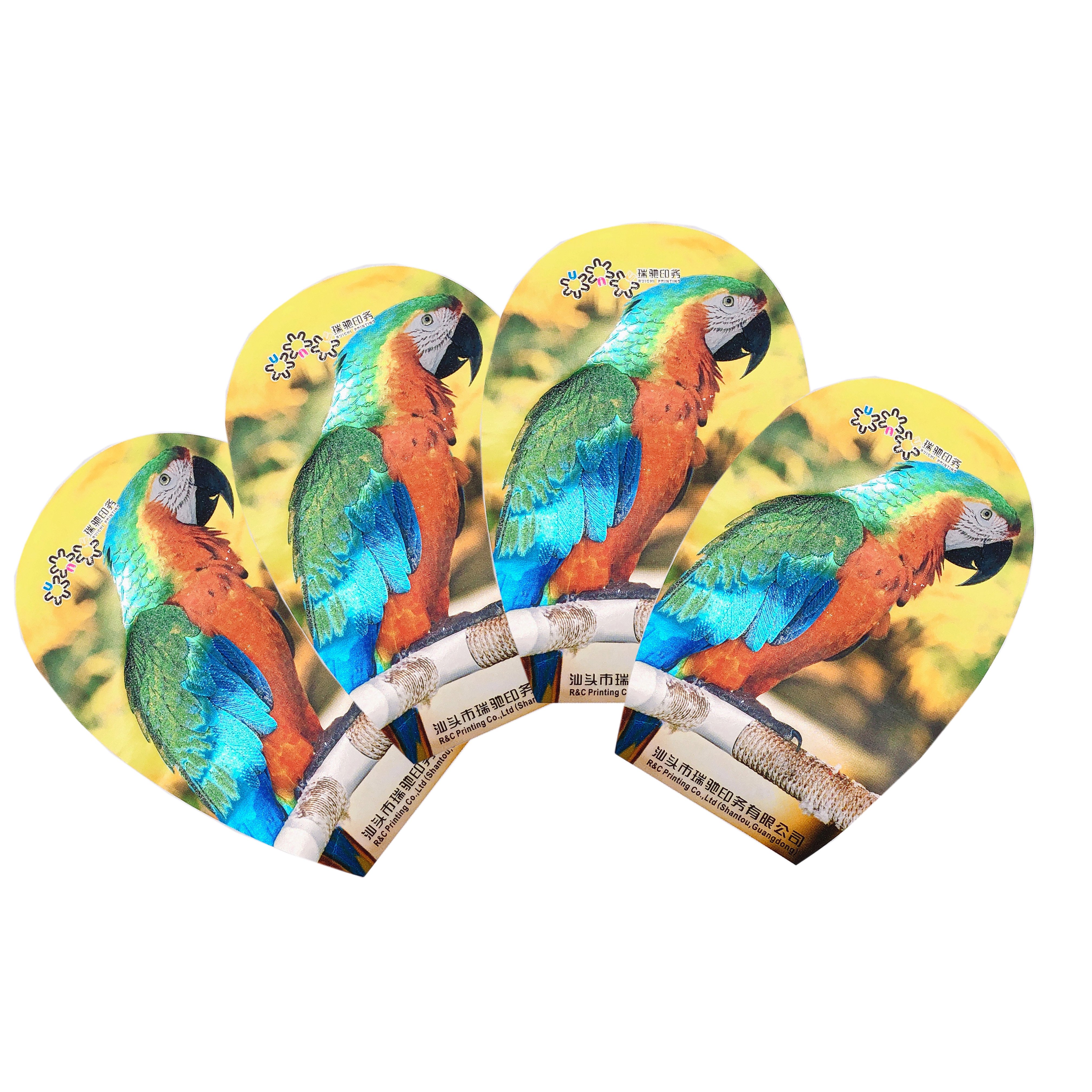 Best selling Custom Adhesive Waterproof material Glossy Logo Label Sticker Printing High transparency waterproof label