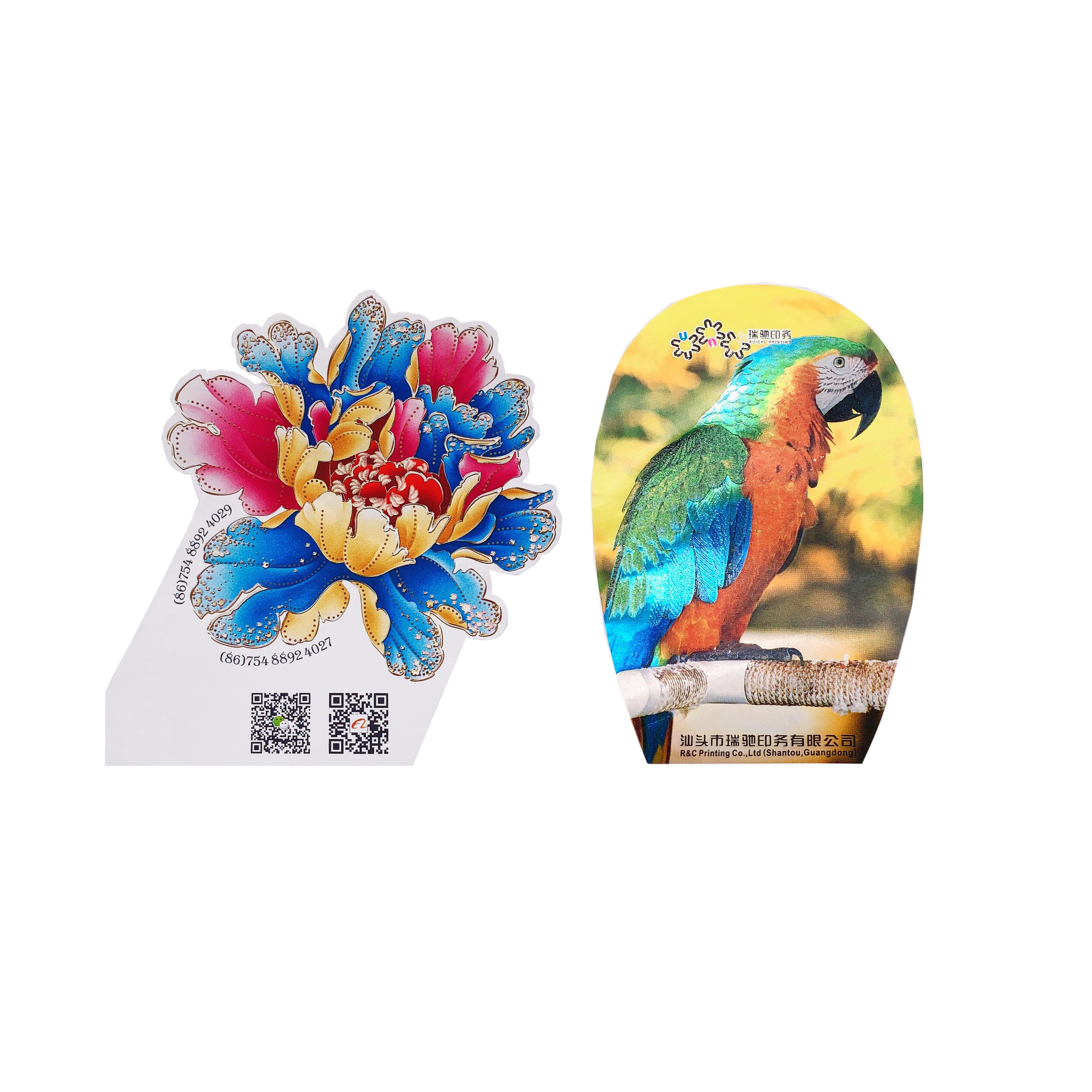 Best selling Custom Adhesive Waterproof material Glossy Logo Label Sticker Printing High transparency waterproof label