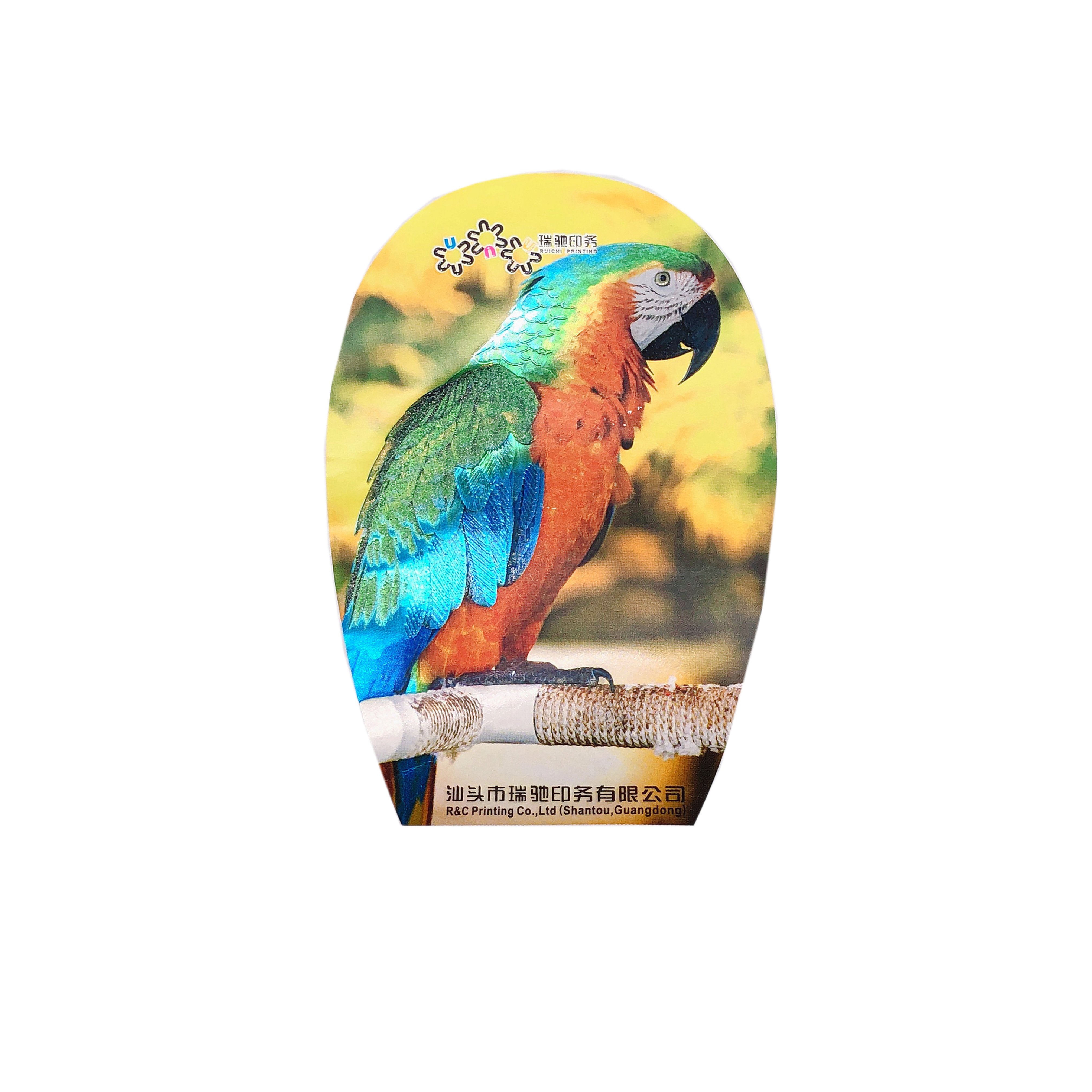 Best selling Custom Adhesive Waterproof material Glossy Logo Label Sticker Printing High transparency waterproof label