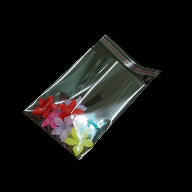Factory Wholesale Clear BOPP Plastic Clothing Polythene Bags Customizable Size with Custom Logo for Adhesive Clothing Packaging