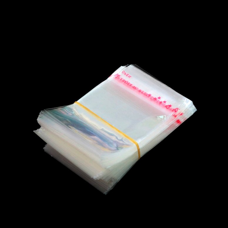 Factory Wholesale Clear BOPP Plastic Clothing Polythene Bags Customizable Size with Custom Logo for Adhesive Clothing Packaging