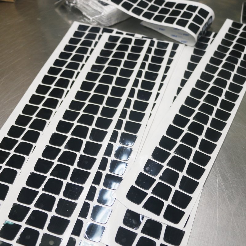 Whole Sale Factory Custom Die Cutting Double sided Tape Silicon Adhesive Sticker Clear Adhesive Dots