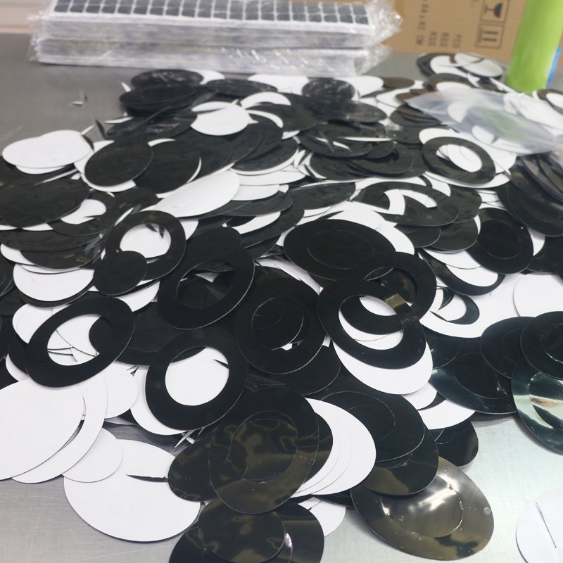 Whole Sale Factory Custom Die Cutting Double sided Tape Silicon Adhesive Sticker Clear Adhesive Dots