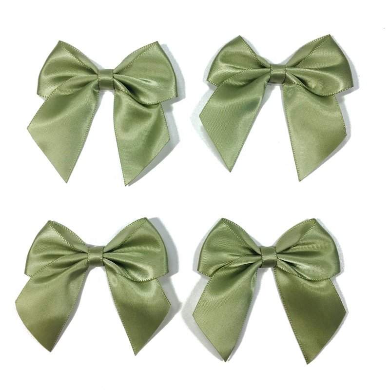 OKAY Ribbon Hot Sale 5cm Satin Ribbon Bow Self Adhesive, Packing Bow