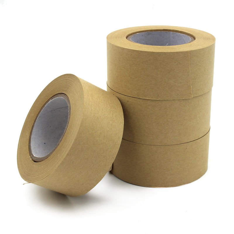 Reinforced Gummed Paper Tape Water Activated Kraft Paper Tape Packaging tape