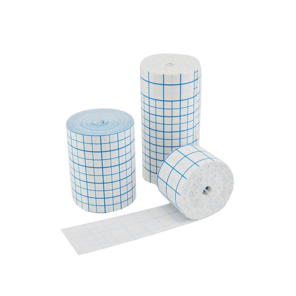 Medical Waterproof Wound Cover Dressing Fix Roll Medical Adhesive Non Woven Tape Fix Dressing Roll