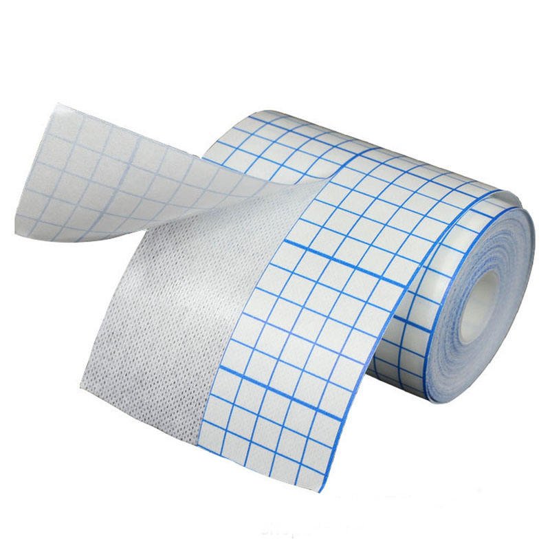 Medical Waterproof Wound Cover Dressing Fix Roll Medical Adhesive Non Woven Tape Fix Dressing Roll