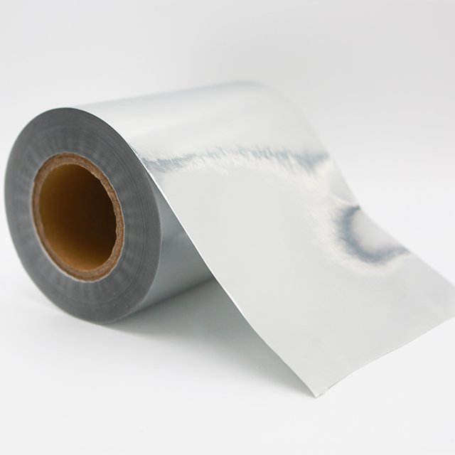 Self Adhesive Gold Silver Metallized PET Film Polyester Label pvc self adhesive roll