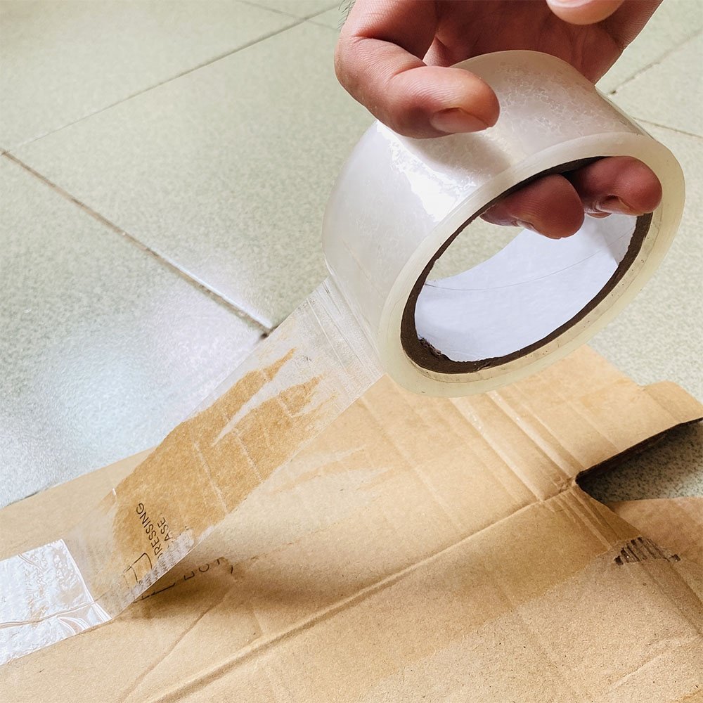 Heavy Duty Packing Tape 48 mm 120 m Clear Packaging Tape Adhesive for Sealing Packing Shipping Box Moving Supplies Packaging