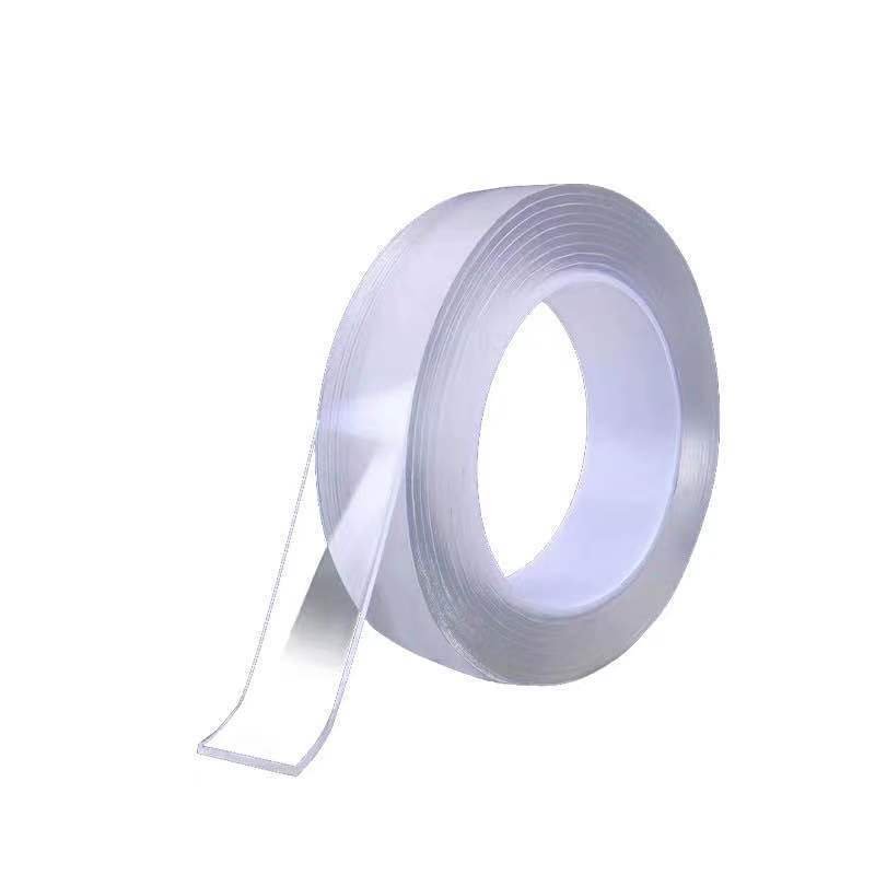 Non-marking double-sided multifunctional transparent acrylic nanotape