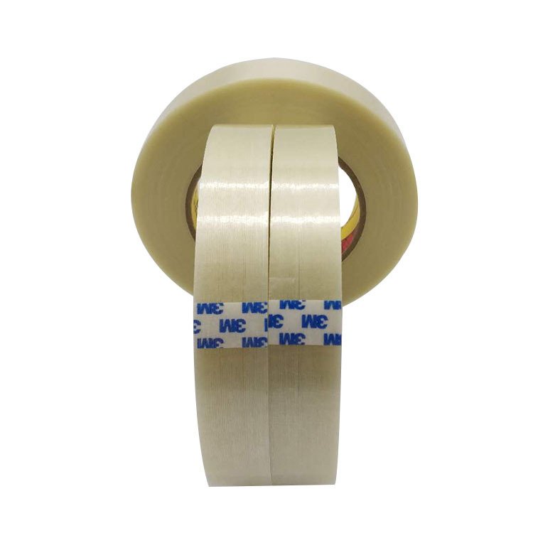 Wear resistance filament tape fiberglass 0.15mm 8915 self adhesive fiber glass tape