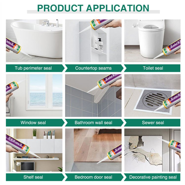 High Quality MS Polymer Glue Silicone Sealant Wood Flooring Adhesive Polyurethane Adhesive
