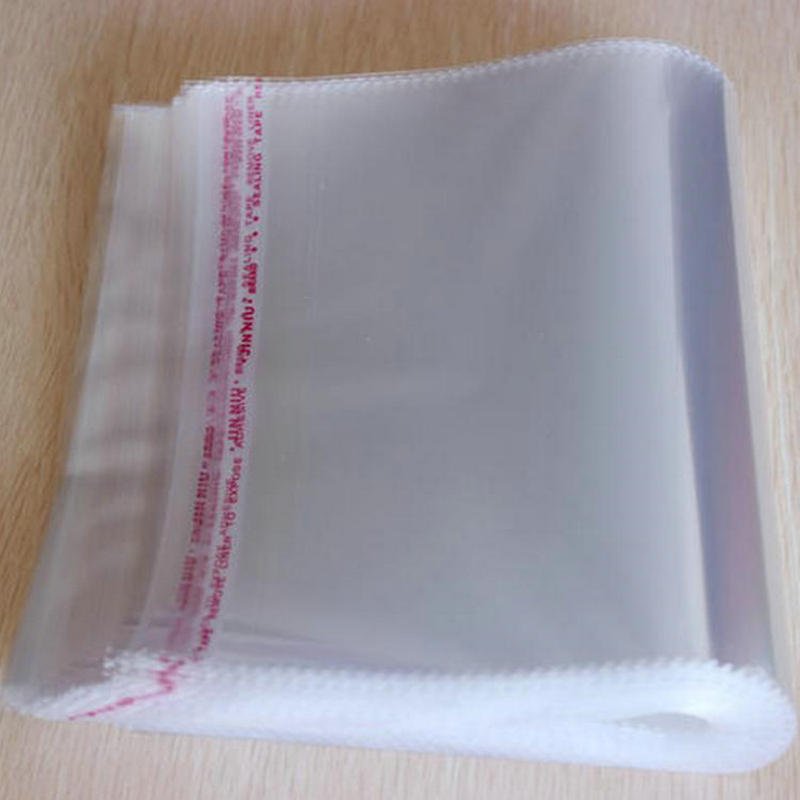 Clear Resealable Cellophane BOPP transparent Poly Bags Packing Plastic Bags Self Adhesive Seal OPP bag
