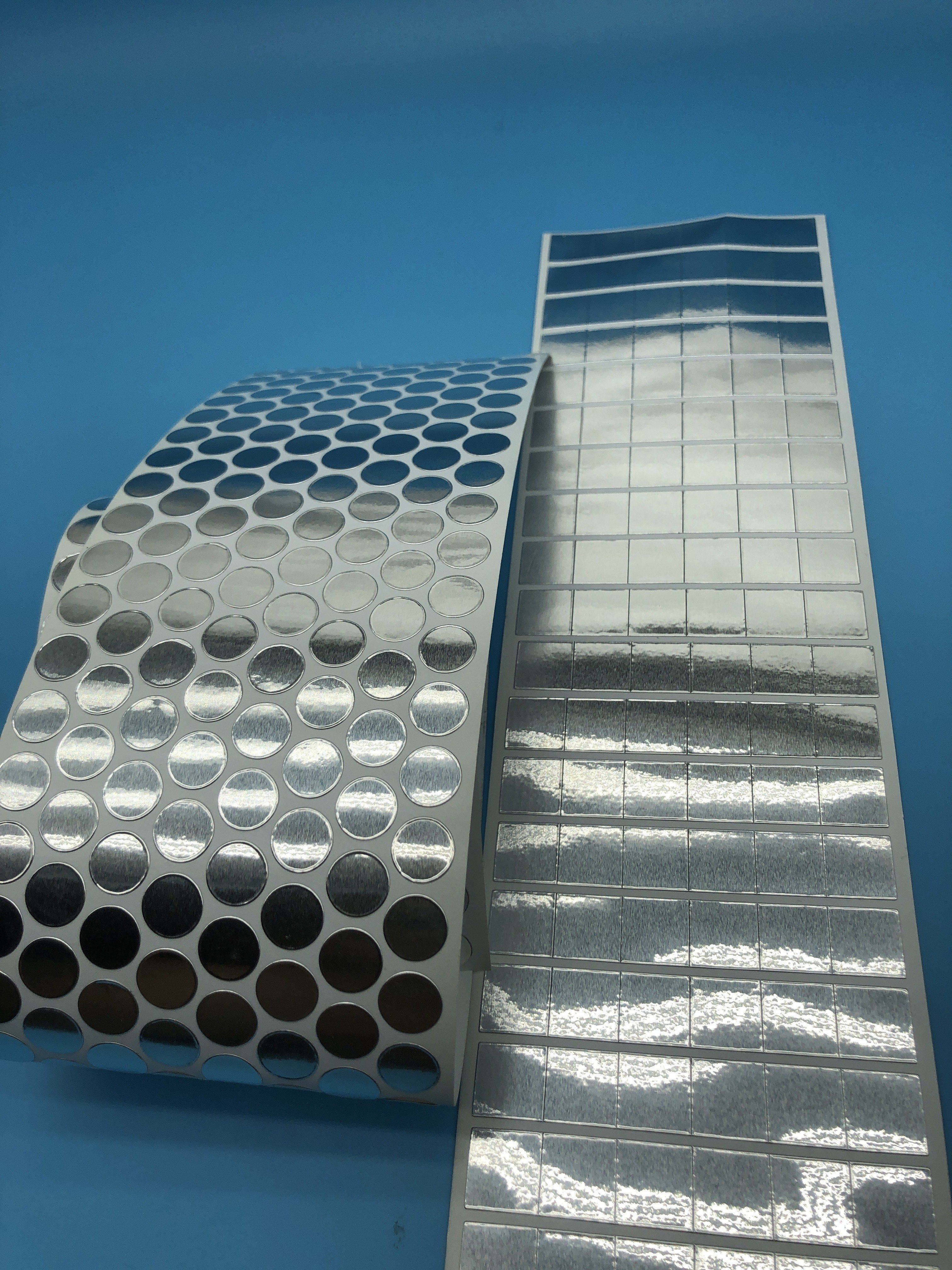 RUI XIONG Factory Direct Selling Customized Die Cut High Temperature Resistance Single Side Adhesive Conductive Aluminum Foil