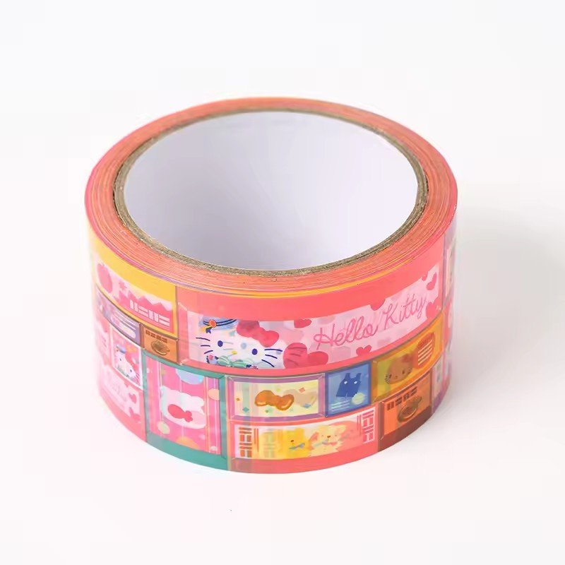 Custom Printed Logo Colored Cute Sealing Packaging Box Adhesive Tape with Specialized Logo in Low MOQ Cheap price