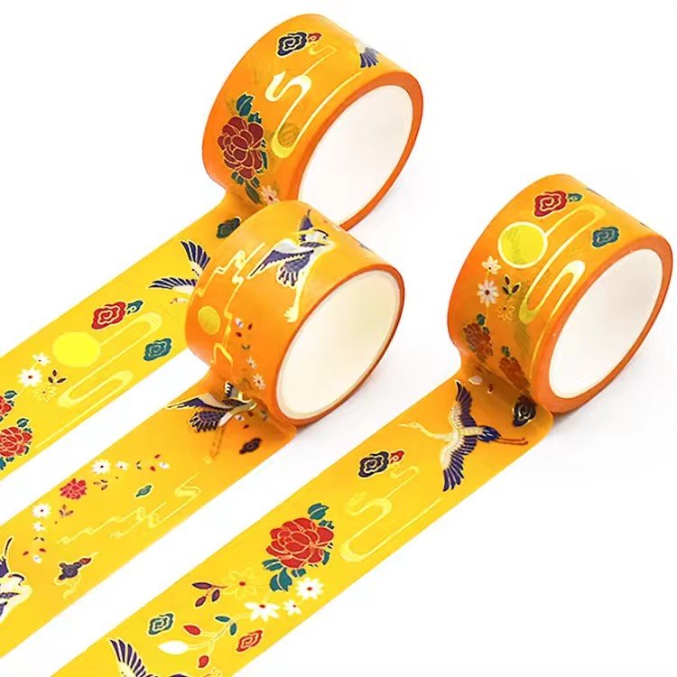 Custom Printed Logo Colored Cute Sealing Packaging Box Adhesive Tape with Specialized Logo in Low MOQ Cheap price