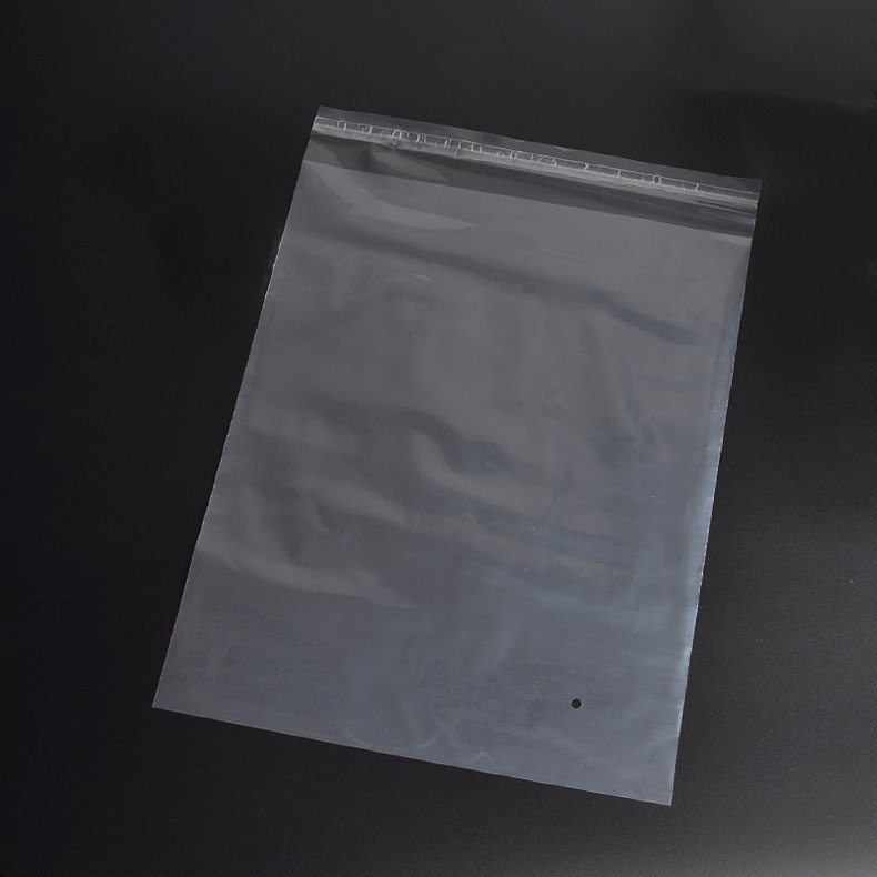 Low MOQ Price Custom Printing Plastic Self Adhesive Cello Package clear Pe OPP Bopp Transparent Cellophane Bag