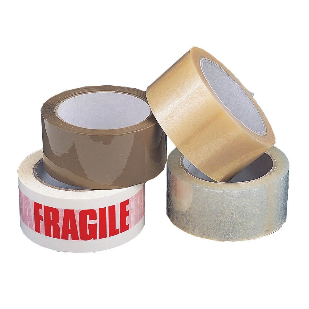 Factory wholesale Self Adhesive Tape Bopp Jumbo Roll Cintas Adhesiva Transparent Clear Brown Packing Tape for Sealing Carton