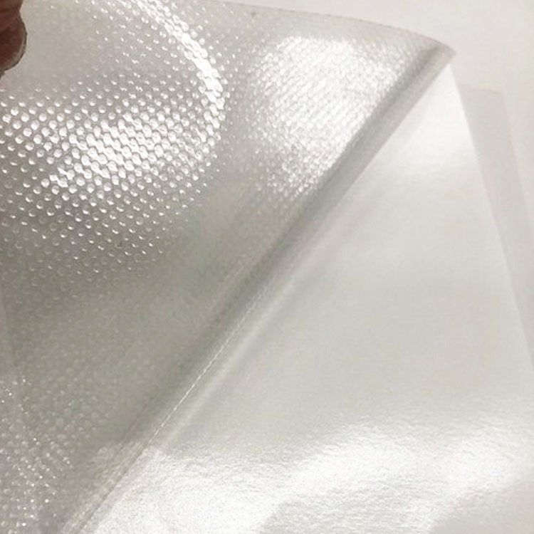 Easy Dot Self Adhesive Clear Vinyl Roll Inkjet PVC Vinyl For Advertising Printing
