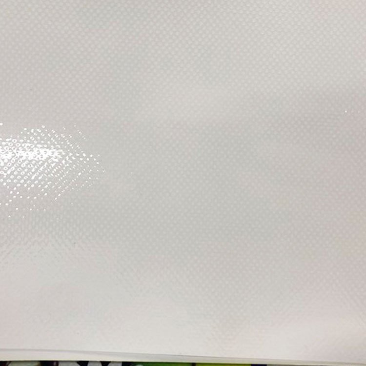 Easy Dot Self Adhesive Clear Vinyl Roll Inkjet PVC Vinyl For Advertising Printing