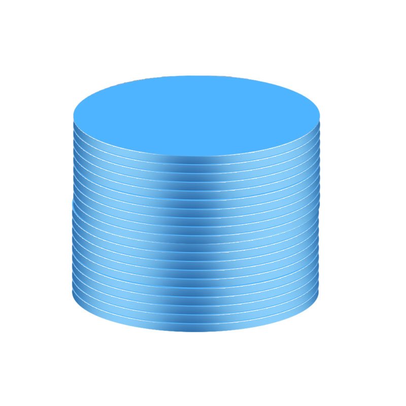 Custom Blue Double Sided Nano Tape For Poster Wall Crafts Round Sticky Dots No Mark Adhesive Nano