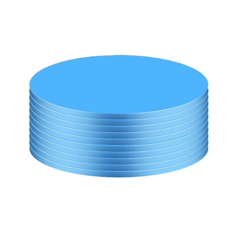 Custom Blue Double Sided Nano Tape For Poster Wall Crafts Round Sticky Dots No Mark Adhesive Nano