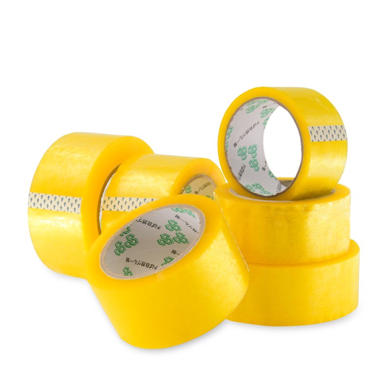 customized 48mm transparent clear self adhesive sealing packing carton tape packaging bopp tape for packaging boxes