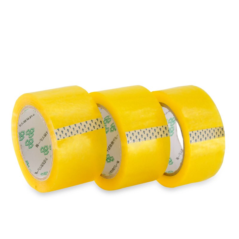 customized 48mm transparent clear self adhesive sealing packing carton tape packaging bopp tape for packaging boxes