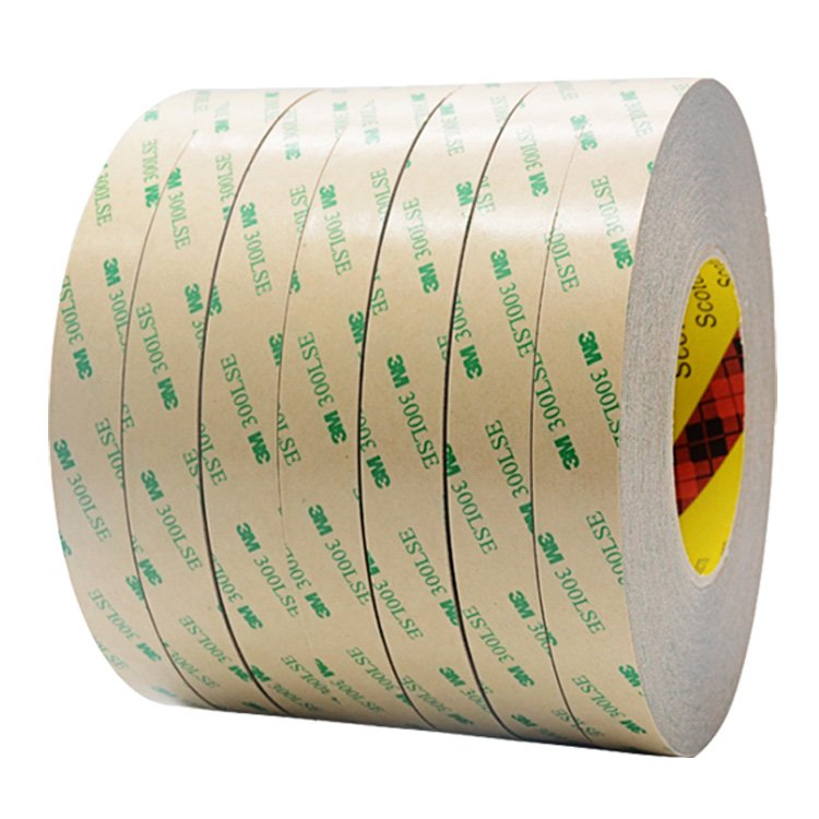 12-Inch x 60-Yard 3 M 9495LE Double Sided Tape Waterproof and Heat-Resistant PET Tape Roll