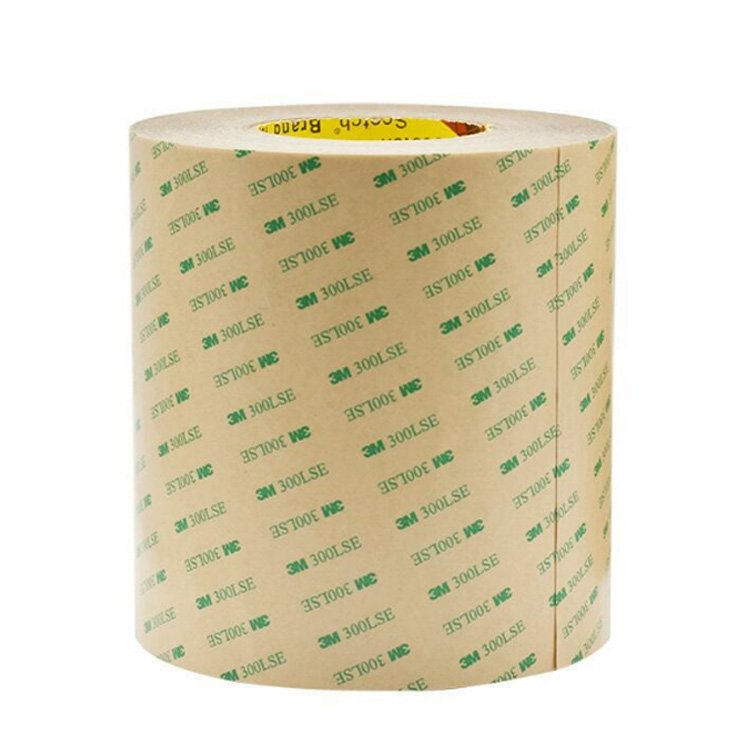 12-Inch x 60-Yard 3 M 9495LE Double Sided Tape Waterproof and Heat-Resistant PET Tape Roll