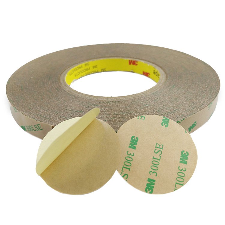 12-Inch x 60-Yard 3 M 9495LE Double Sided Tape Waterproof and Heat-Resistant PET Tape Roll