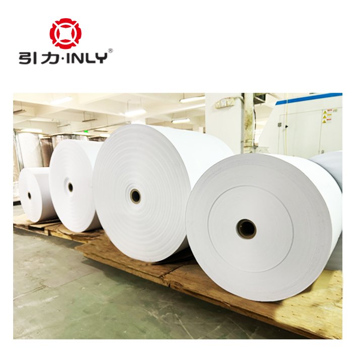 Jumbo TOP Coated Thermal Labels Self-Adhesive Acrylic Adhesive Sticker Direct Thermal Paper for Packing Application