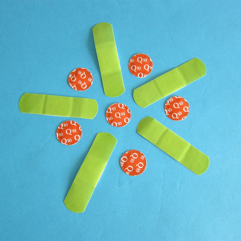 Colorful style elastic fabric hot sale waterproof cartoon wound plaster adhesive