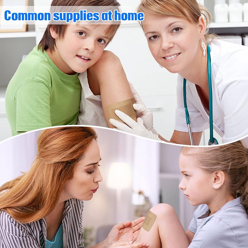 Assorted Sizes Band aid Strips Adhesive Bandages Wound Plaster for First Aid and Wound Care