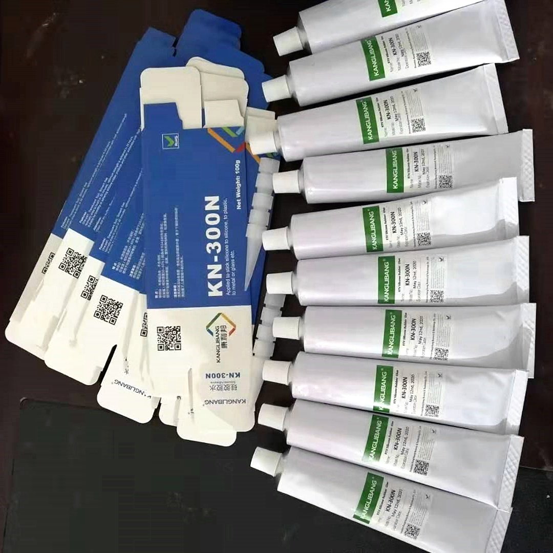 Kanglibang RTV silicone adhesive glue KN-300 for rubber plastic metal bonding silicone glue