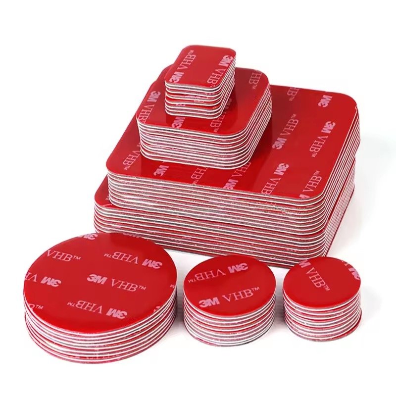 Yeejyun Die cut Solvent Glue Heavy Duty Strong Adhesive Bonding Waterproof Double Sided PE Foam Tape