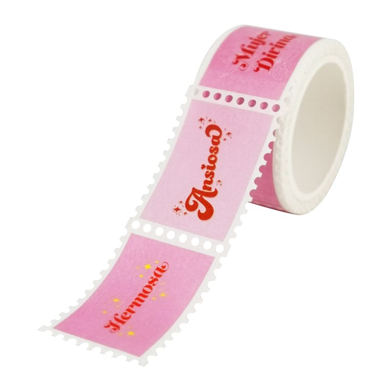 Skyline Custom Paper Adhesive Roll Labels Round Kraft Thank You Stickers