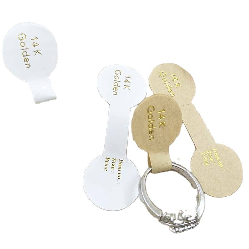 Self Adhesive Paper Price Tags for Jewelry Necklace Ring Price Labels Tags Display Paper Jewellery Price Tags Craft