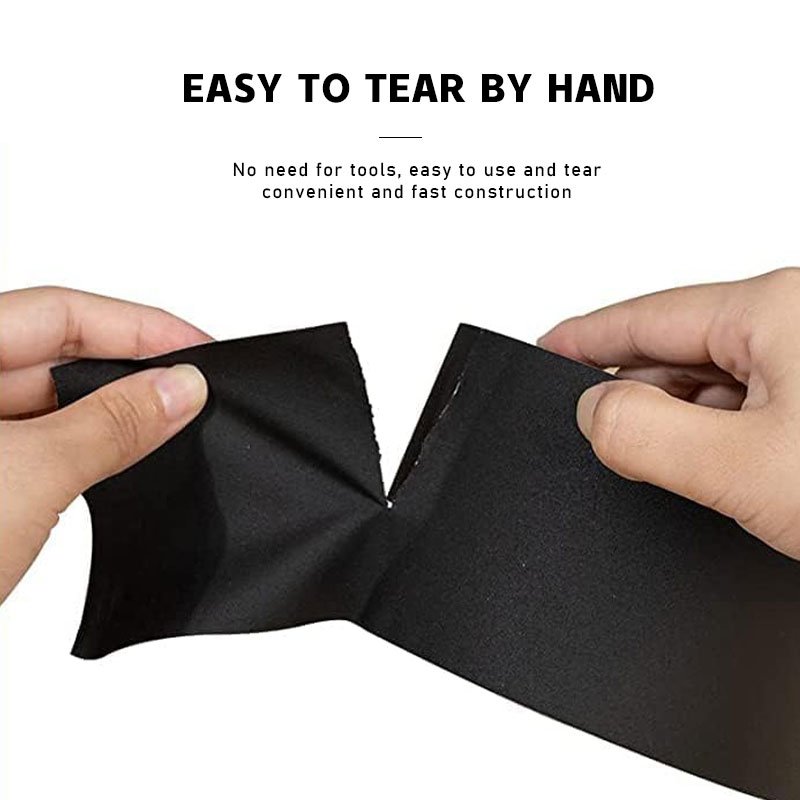 Video Adhesive Easy Tear Single Sided Tape Black Carpet Duct Tape
