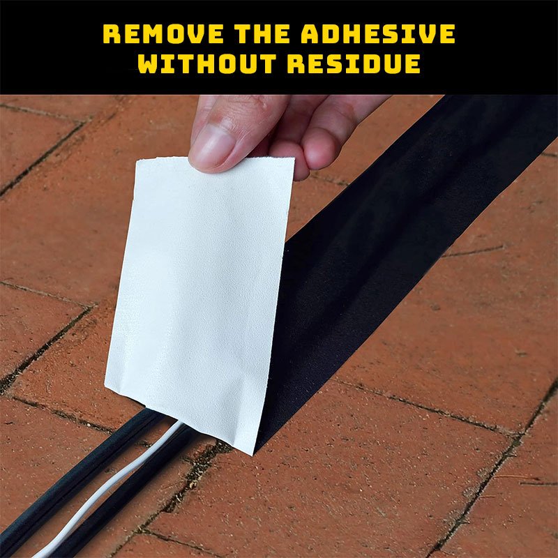 Video Adhesive Easy Tear Single Sided Tape Black Carpet Duct Tape